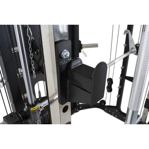 Multifunkcinis treniruoklis Pivot Fitness FSM-400 Functional Smith Machine, juodas
