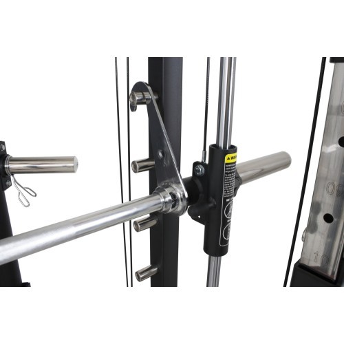 Многофункциональный тренажёр Pivot Fitness FSM-400 Functional Smith Machine, чёрный