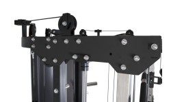 Многофункциональный тренажёр Pivot Fitness FSM-400 Functional Smith Machine, чёрный