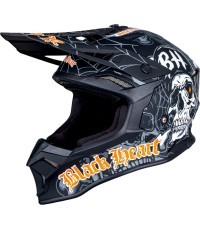 Мотокроссовый шлем W-TEC Black Heart Harzdorf - Чёрный
