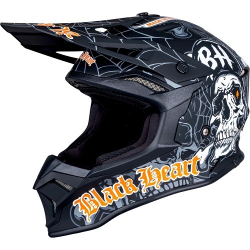 Мотокроссовый шлем W-TEC Black Heart Harzdorf - Чёрный