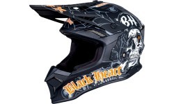 Мотокроссовый шлем W-TEC Black Heart Harzdorf - Чёрный