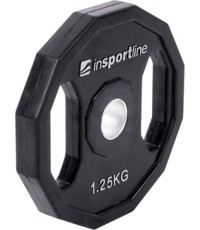 Guma dengtas svorio diskas inSPORTline Ruberton 1,25 kg