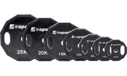 Guma dengtų svarmenų diskų komplektas inSPORTline Ruberton 1,25–25 kg