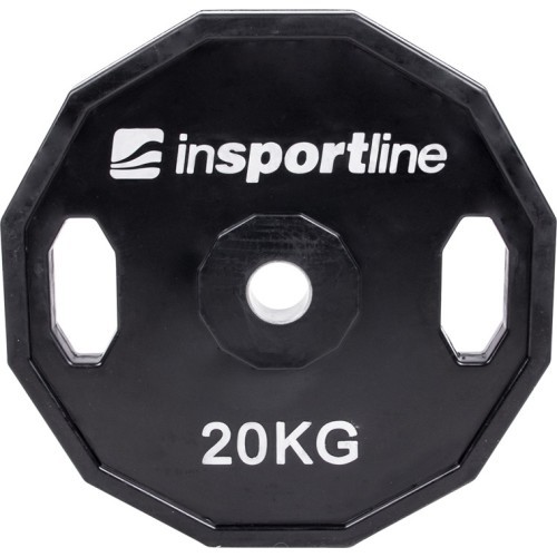 Rubber Coated Weight Plate Set inSPORTline Ruberton 1.25-25kg