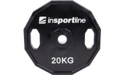 Guma dengtų svarmenų diskų komplektas inSPORTline Ruberton 1,25–25 kg