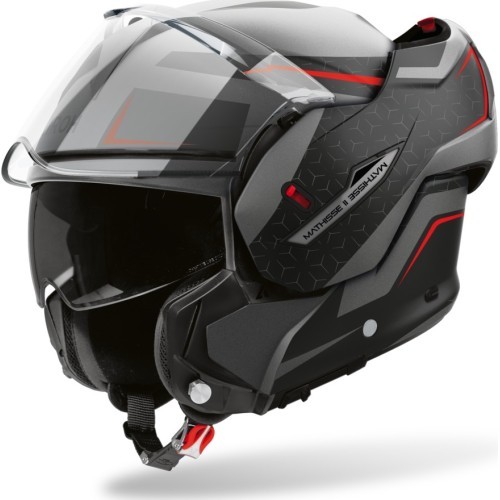 Flip-Up Motorcycle Helmet AIROH MATHISSE 2 Magnet P/J Matte