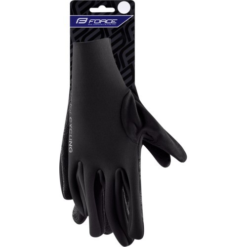 Pirštinės FORCE ASPECT neoprene L (juoda)+5 °C iki +10 °C