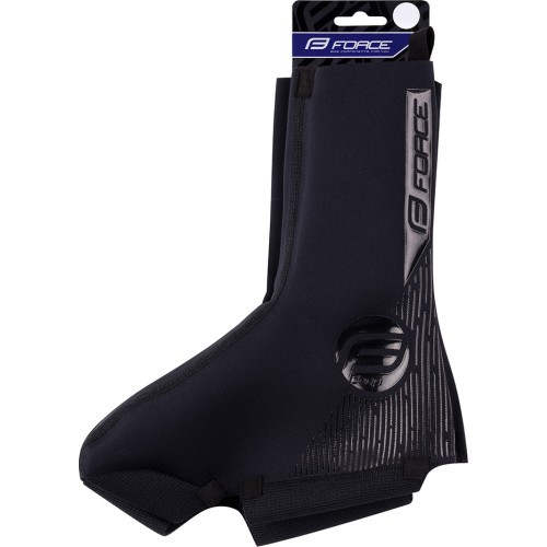 FORCE Deep Road shoe covers, XXL (black)