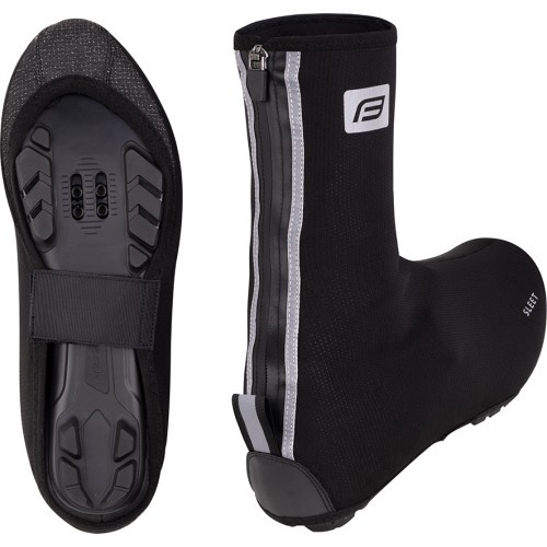 FORCE Sleet MTB shoe covers, size XL, black