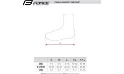 Antbačiai FORCE Sleet - MTB // dydis XL (juoda)