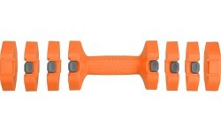 Reguliuojami hanteliai HMS HL03 oranžiniai 2 x 2,5 kg