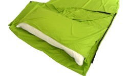 Вкладыш в спальный мешок Origin Outdoors Microfiber, прямоугольный, зеленый