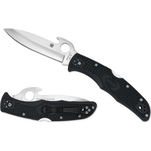 Складной нож Spyderco C10PGYW Endura 4, Emerson Opener, серый