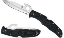 Sulankstomas peilis Spyderco C10PGYW Endura 4, Emerson Opener, pilkas