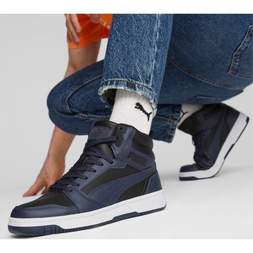 Мужские кроссовки Puma Rebound V6, сине-чёрные 392326 08