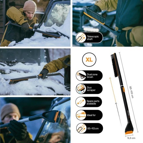 Fiskars Car snow brush and ice scraper