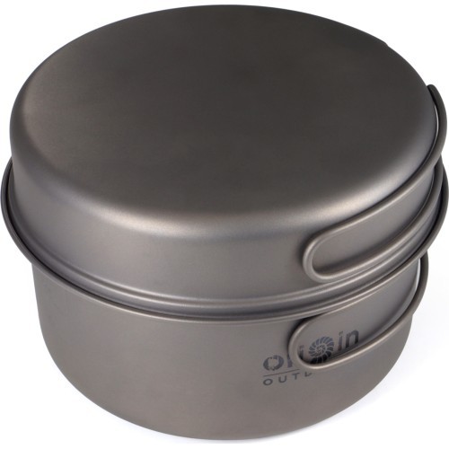 Origin Outdoors Camping Cooking Set 'Titanium'