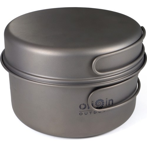 Origin Outdoors Camping Cooking Set 'Titanium'