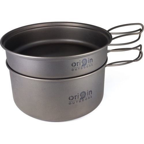 Origin Outdoors Camping Cooking Set 'Titanium'