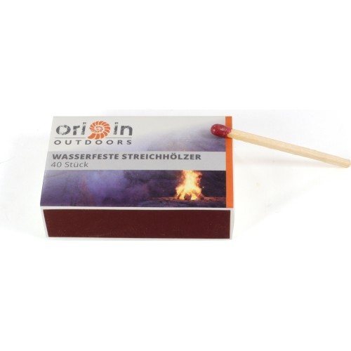 Origin Outdoors atsparios vandeniui degtukai