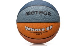 Баскетбольный мяч Meteor What's Up - Синий, оранжевый