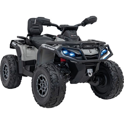 Quad Can Am Outlander ATV with Remote Control Gray