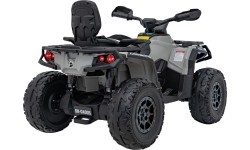 Quad Can Am Outlander ATV with Remote Control Gray