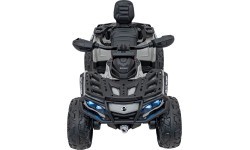 Keturratis Can Am Outlander ATV su valdymo pultu, pilkas