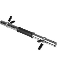 Полый гриф для гантели inSPORTline Onepump 45 см / 30 мм с замками, без резьбы