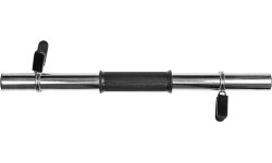 Tuščiaviduris hantelio grifas inSPORTline Onepump 45 cm / 30 mm su fiksatoriais, be sriegio