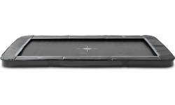 Спортивный грунтовой батут EXIT InTerra 214x305 см, чёрный