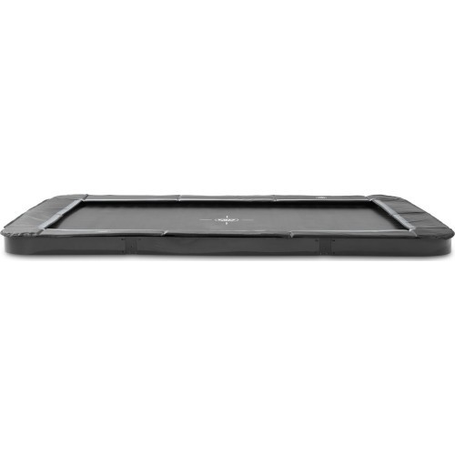 Спортивный грунтовой батут EXIT InTerra 214x305 см, чёрный