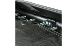 Встраиваемый в грунт спортивный батут EXIT InTerra 244x366 см - чёрный
