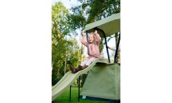 EXIT Ivy outdoor playset with slide and swing set