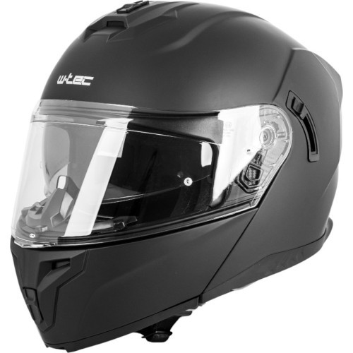 Flip-Up Motorcycle Helmet W-TEC Benidor - Matte Black