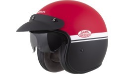 Motociklininko šalmas Cassida Oxygen Jawa OHC 2.0 matinė raudona/juoda/balta