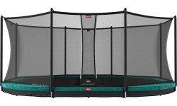 BERG Grand Favorit InGround 520 Green + Safety Net Comfort