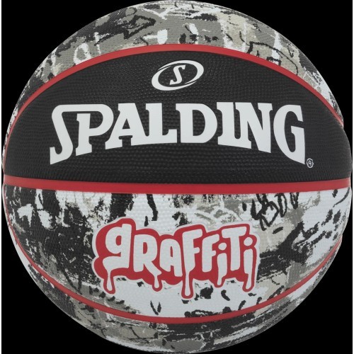 BASKETBALL SPALDING RED GRAFFITI (7 DYDIS)
