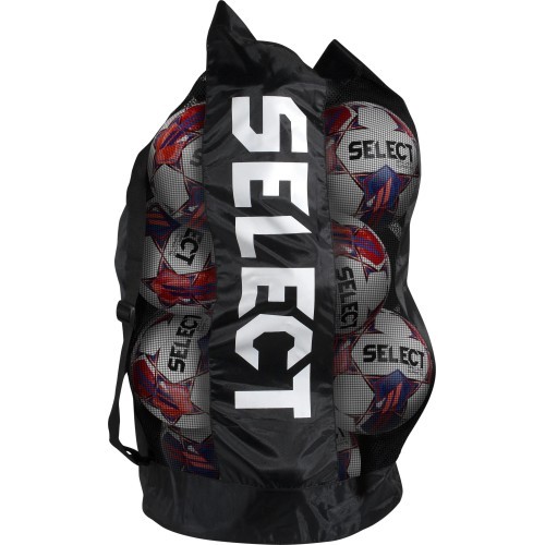 Krepšys kamuoliams Select 18-20 v24 810068, juodas