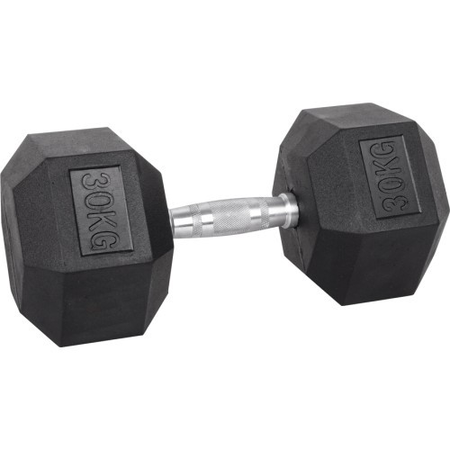 Hex Dumbbell inSPORTline Hexsteel 30 kg