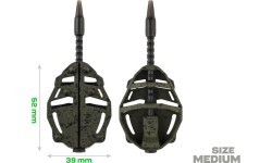 ZFISH Method Feeder Spider Medium Set 30,40g + Mould