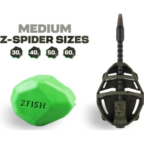 Method feeder svarelio forma ZFISH Spider, vidutinė