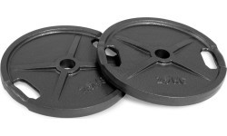 Ketaus olimpinių svorio diskų komplektas KROON 5–25 kg - 10 kg
