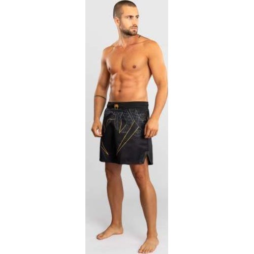 Шорты для MMA Venum Serpenti – чёрные/серебристые/золотые