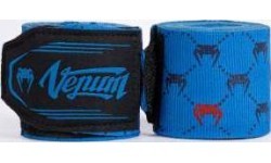 Venum Monogram Hand Wraps Advanced tvarsčiai rankoms - mėlyni