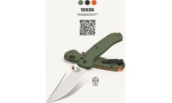 Нож Benchmade 15536 TAGGEDOUT, OD Green G10, CPM-S45VN