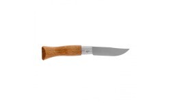 Opinel No 3 sudedamas peilis, anglinis plienas, buko rankena
