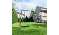 PREMIUM MO-015 1-station swing on bearings (frame) wide - Marbo Sport