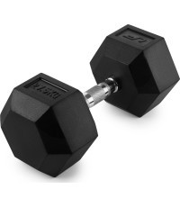 HEX gumuotas ketaus hantelis, 27,5 kg - UpForm